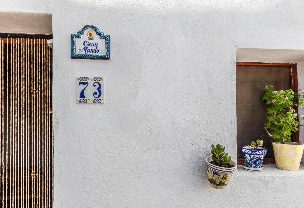 Casa Mundo - 16Th Century Traditional White Village House With Pool Pinos del Valle Eksteriør billede